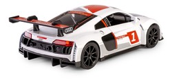 AUDI R8 LMS 2015 BIAŁY SAMOCHÓD METALOWY POJAZD ŚWIATŁO DŹWIĘK NAPĘD 1:32