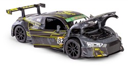 AUDI R8  LMS GT3 2018 AAPE SAMOCHÓD METALOWY ŚWIATŁO DŹWIĘK NAPĘD 1:32