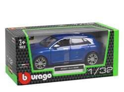 AUDI SQ8 2020 NIEBIESKI SAMOCHÓD METALOWY SUV POJAZD MODEL BBURAGO 1/32