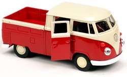 AUTO WELLY 1:34 VOLKSWAGEN T1 DOUBLE CABIN PICK UP