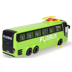 AUTOBUS TURYSTYCZNY AUTOKAR MAN FLIXBUS OTWIERANE DRZWI ZIELONY DICKIE TOYS