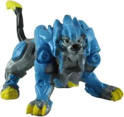 BAKUGAN HYDOROUS FIGURKA KOLEKCJONERSKA 3w1 SREBRNY WILK KARTY ŻETON