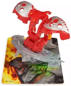 BAKUGAN NILLIOUS FIGURKA BITEWNA KULA TRANSFORMUJĄCA KARTA SPECIAL ATTACK