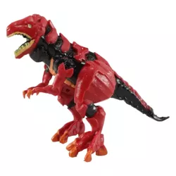 BAKUGAN TROX FIGURKA KOLEKCJONERSKA 3w1 CZERWONY DINOZAUR DINO KARTY ŻETON