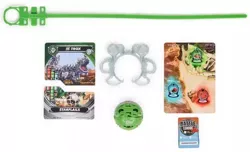 BAKUGAN TROX GREEN FIGURKA BITEWNA KULA TRANSFORMUJĄCA KARTA SPECIAL ATTACK