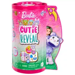 BARBIE CUTIE REVEAL LALKA W PRZEBRANIU KRÓLICZEK KOALA CHELSEA MATTEL