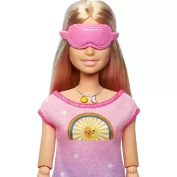 BARBIE LALKA JOGA I MEDYTAJCJA Z DŹWIĘKIEM ŚWIECI PIESEK RISE RELAX MATTEL