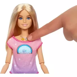 BARBIE LALKA JOGA I MEDYTAJCJA Z DŹWIĘKIEM ŚWIECI PIESEK RISE RELAX MATTEL