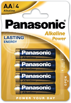 BATERIE PANASONIC ALKALINE POWER ALKAICZNE AA LR6 PALUSZKI