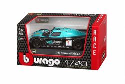 BBURAGO RACE 1:43 MODEL METALOWY - MASERATI MC12