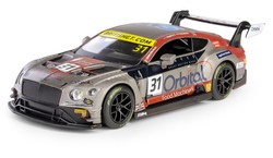 BENTLEY CONTINENTAL GT3 2019 GT SAMOCHÓD METALOWY ŚWIATŁO DŹWIĘK NAPĘD 1:32