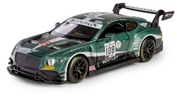 BENTLEY CONTINENTAL GT3 2019 SC SAMOCHÓD METALOWY ŚWIATŁO DŹWIĘK NAPĘD 1:32