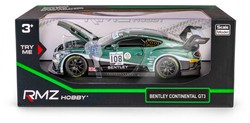 BENTLEY CONTINENTAL GT3 2019 SC SAMOCHÓD METALOWY ŚWIATŁO DŹWIĘK NAPĘD 1:32