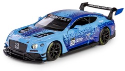 BENTLEY CONTINENTAL GT3 2019 TP SAMOCHÓD METALOWY ŚWIATŁO DŹWIĘK NAPĘD 1:32