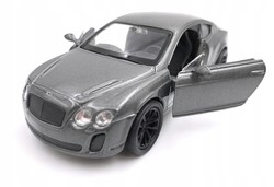 BENTLEY CONTINENTAL SUPERSPORTS METALOWE AUTO KOLEKCJONERSKIE WELLY 1:34