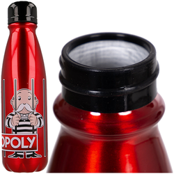 BIDON MONOPOLY ALUMINIOWY METALOWY BUTELKA NA WODĘ WIĘZIEŃ 600ml