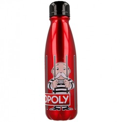 BIDON MONOPOLY ALUMINIOWY METALOWY BUTELKA NA WODĘ WIĘZIEŃ 600ml