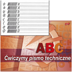 BLOK DO PISMA TECHNICZNEGO DO SZKOŁY A4 BIAŁY 6 kartek UNIPAP MAJEWSKI