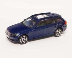 BMW 533D TOURING GRANATOWY SAMOCHÓD METALOWY AUTO MODEL BBURAGO 1:43