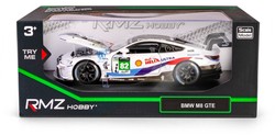 BMW M8 GTE 2018 #82 SAMOCHÓD MODEL METALOWE AUTO ŚWIATŁO DŹWIĘK NAPĘD 1:32