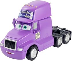 CARS DELUXE TRANSBERRY JUICE CAB MATTEL CIĘŻARÓWKA SAMOCHODZIK AUTA