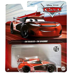 CARS DISNEY AUTA TIM TREADLESS POJAZD Z BAJKI RESORAK METAL MATTEL 