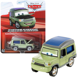 CARS MILES AXELROD AUTA OTWARTA MASKA DISNEY POJAZD RESORAK METALOWY MATTEL