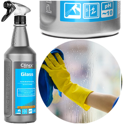 CLINEX GLASS PŁYN DO MYCIA SZYB SZKŁA LUSTER 1L ODTŁUSZCZA