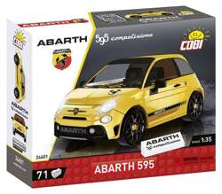 COBI ABARTH 595 COMPETIZIONE 2007 POLSKIE KLOCKI SAMOCHÓD SPORTOWY AUTO