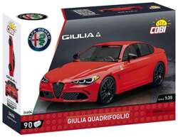 COBI ALFA ROMEO GIULIA QUADRIFOGLIO POLSKIE KLOCKI SAMOCHÓD AUTO 1:35