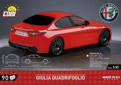 COBI ALFA ROMEO GIULIA QUADRIFOGLIO POLSKIE KLOCKI SAMOCHÓD AUTO 1:35