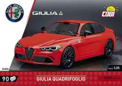 COBI ALFA ROMEO GIULIA QUADRIFOGLIO POLSKIE KLOCKI SAMOCHÓD AUTO 1:35