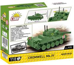 COBI CROMWELL MK.IV CZOŁG BRYTYJSKI OBROTOWA WIEŻA POLSKIE KLOCKI WW2