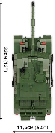 COBI CZOŁG CHALLENGER 2 WSPÓŁCZESNY KLOCKI KONSTRUKCYJNE 1:35 MILITARIA 