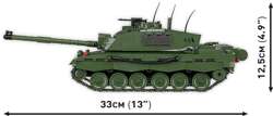 COBI CZOŁG CHALLENGER 2 WSPÓŁCZESNY KLOCKI KONSTRUKCYJNE 1:35 MILITARIA 