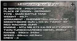 COBI CZOŁG LEOPARD 2A5 TVM MAŁA ARMIA KLOCKI KONSTRUKCYJNE 1:35 945 EL.