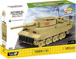 COBI CZOŁG TIGER I 131 POLSKIE KLOCKI KONSTRUKCYJNE 1:72 WOJSKO MILITARIA