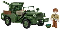 COBI GMC M6 FARGO 37mm POJAZD PANCERNY WOJSKOWY POLSKIE KLOCKI WW2