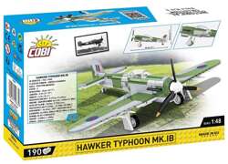 COBI HAWKER TYPHOON MK.IB MYŚLIWIEC WOJSKOWY BOMBOWIEC SAMOLOT KLOCKI WW2