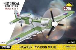 COBI HAWKER TYPHOON MK.IB MYŚLIWIEC WOJSKOWY BOMBOWIEC SAMOLOT KLOCKI WW2