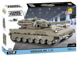 COBI IZRAELSKI CZOŁG MERKAVA MK. I/II KLOCKI KONSTRUKCYJNE 825 EL. 1:35