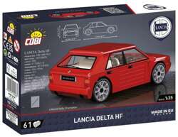 COBI LANCIA DELTA HF 1987 YOUNGTIMER POLSKIE KLOCKI RAJDÓWKA SAMOCHÓD AUTO