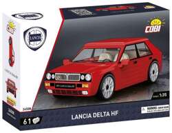 COBI LANCIA DELTA HF 1987 YOUNGTIMER POLSKIE KLOCKI RAJDÓWKA SAMOCHÓD AUTO