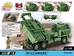 COBI M142 HIMARS RAKIETOWY SYSTEM POLSKIE KLOCKI KONSTRUKCYJNE 604 EL.