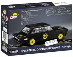 COBI OPEL REKORD C-SCHWARZE WITWE POLSKIE KLOCKI KONSTRUKCYJNE SAMOCHÓD