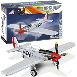 COBI P-51D MUSTANG TOP GUN MAVERICK SAMOLOT MYŚLIWIEC POLSKIE KLOCKI