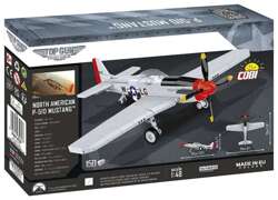 COBI P-51D MUSTANG TOP GUN MAVERICK SAMOLOT MYŚLIWIEC POLSKIE KLOCKI