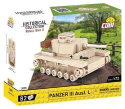 COBI PANZER III AUSF. L CZOŁG NIEMIECKI OBROTOWA WIEŻA POLSKIE KLOCKI WW2