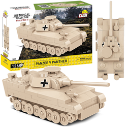 COBI PANZER V PANTHER CZOŁG NIEMIECKI OBROTOWA WIEŻA POLSKIE KLOCKI WW2