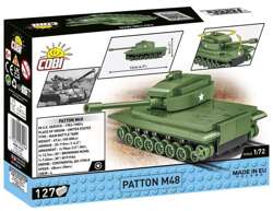 COBI PATTON M48 CZOŁG ZIMNA WOJNA RUCHOMA WIEŻA POLSKIE KLOCKI ARMED FORCES